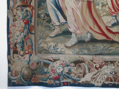 The Departure of Caesar, c.1655-70 (wool & silk)