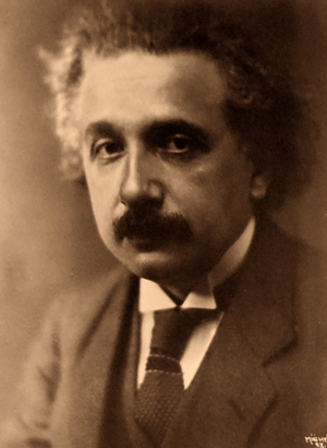 Albert Einstein, 1920 (photo)