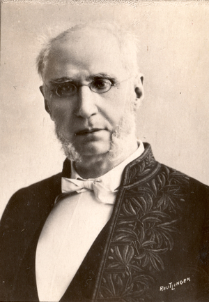 Émile Ollivier (b/w photo)