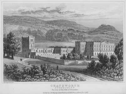 Chatsworth, Derbyshire (engraving)