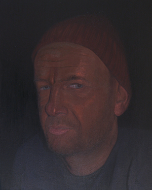 Patrik, 2010 (oil on wood)