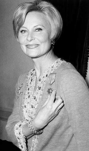 Michele Morgan, 1965 (b/w photo)