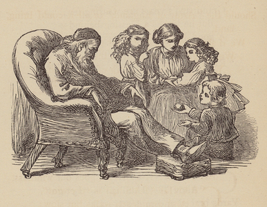 Grandpapa (coloured engraving)