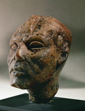 An aged pharaoh (Eje?) (sculpture)