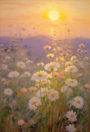 Florals 87, c.2023 (oil on canvas)