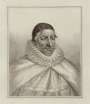 William Fiennes, 1st Viscount Say and Sele, English politician and businessman (engraving)