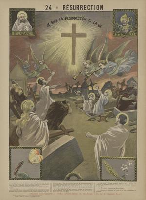 Resurrection (colour litho)