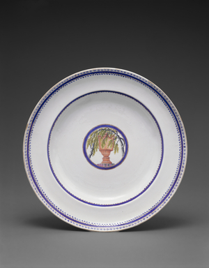 Soup bowl, c.1795 (Hard paste porcelain)