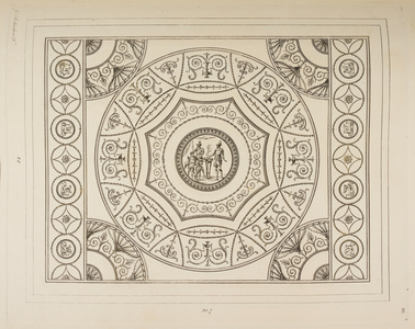 Ceilings, composed in the style of the Antique Grotesque.