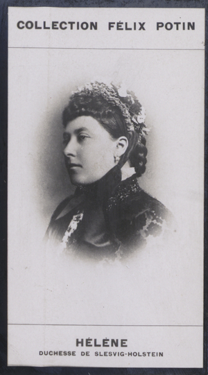 Helene, Duchesse De Slesvig-Holstein (1846) (b/w photo)
