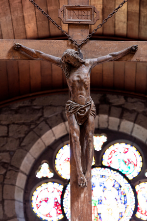 Paris Church, Onze-Lieve-Vrouw-Lombeek, Roosdaal, Belgium, Christ, calvary. 1500-1510. (photo)