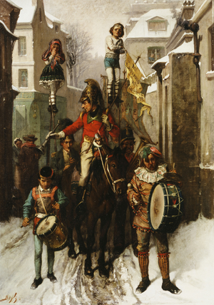 The Circus (oil on canvas)