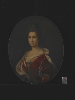 Portrait Of A Lady (oil on canvas)