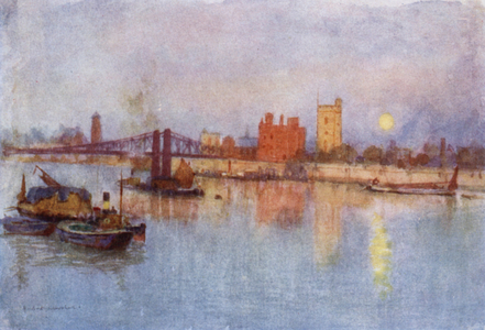 Lambeth Palace (colour litho)