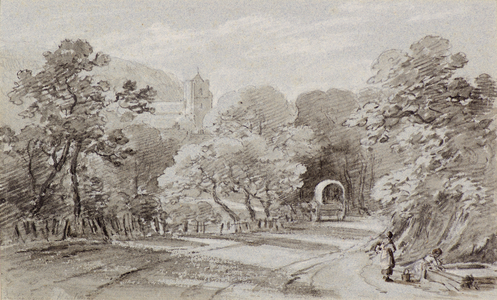 A Country Road, Hastings, c.1803 (chalk)