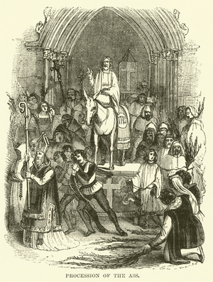 Procession of the Ass (engraving)