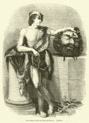 David with the Head of Goliath, Guido (engraving)