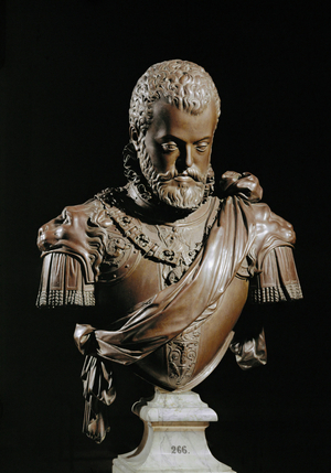 Bronze bust of King Felipe II … (bronze)
