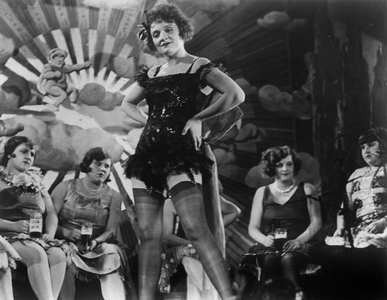 Marlene Dietrich, on-set of the Film, "The Blue Angel (Der blau Engel)", 1930 (b/w photo)