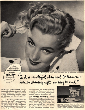 Rayve Magazine, advert, USA, 1951