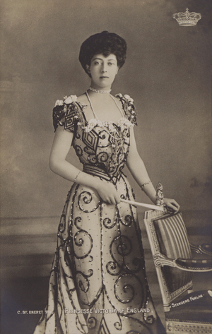 Princess Victoria Of England (b/w photo)