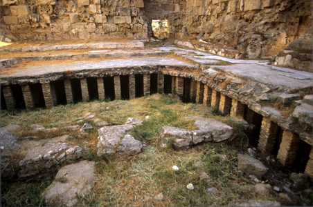 Salamis, under floor structure, Cyprus