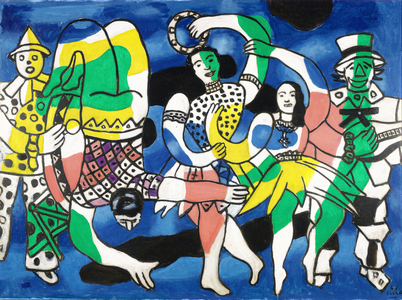The Great Parade (The Circus), 1949 (oil on canvas)