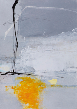 Coastlines, 2022 (mixed media on paper)