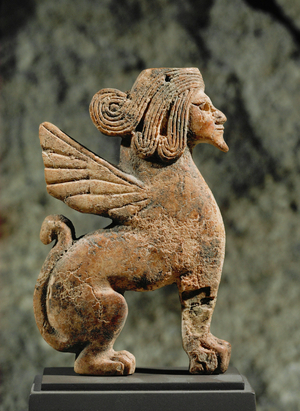 Sphinx, perhaps a fitting for furniture …