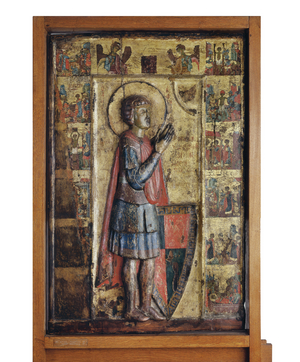 Relief icon of St. George