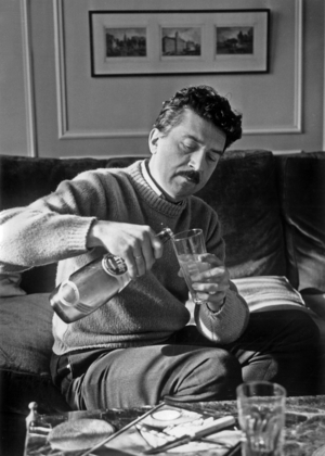 French writer Alain Robbe Grillet c. 1959