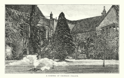 A Corner of Croydon Palace (engraving)