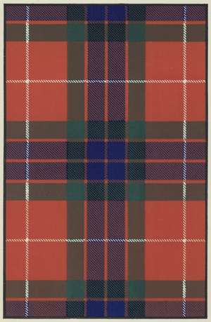Clan and Tartan: Fraser (colour litho)