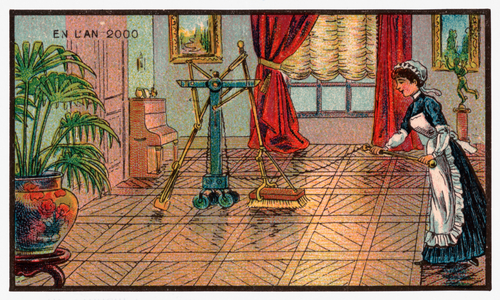 Automated cleaning, c.1910