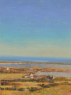 Rhoscolyn in Summer, Blue Sky,