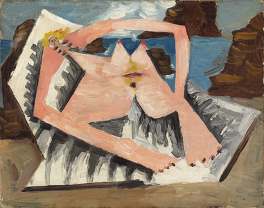 Bather, 1928 (oil on canvas)
