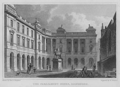 The Parliament House, Edinburgh (engraving)