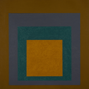 Homage to the Square: Transmuted, 1959 (oil on Masonite)