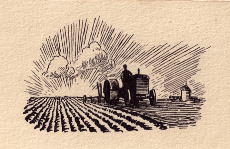 Illustration, 1936 (indian ink on paper)