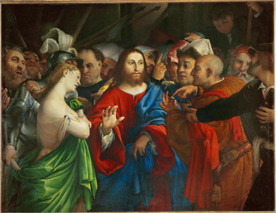 Le Christ et la femme adultere - Christ and the adulteress …