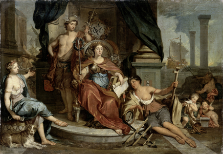 Apotheosis of the Dutch East India Company, 1702-1746 (oil on canvas)