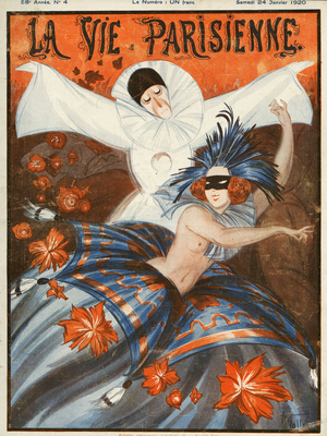 La Vie Parisienne Magazine Cover, France, 1920s (print)
