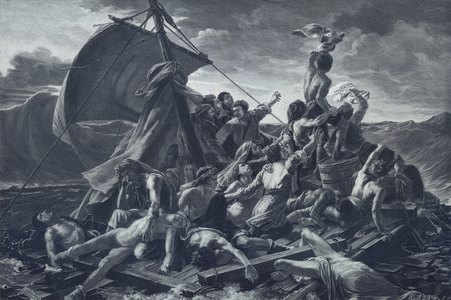 The Raft of the Medusa (litho)
