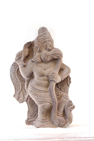 Holy Bird Garuda, Danang province, 13th century AD (sandstone)