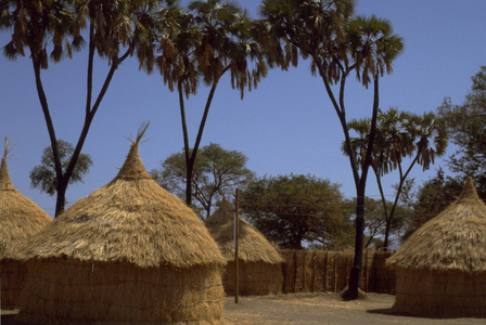Safari hotel in Sudan, 1983 (photo)