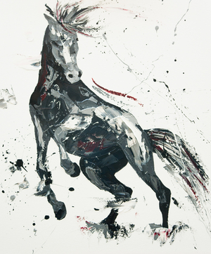 Agitato, 2017, (oil on canvas)