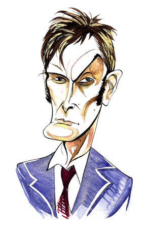 David Tennant as Doctor Who in BBC television series of same name