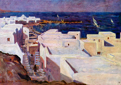 Mykonos after Paul Marie Léance Bret, 1929.