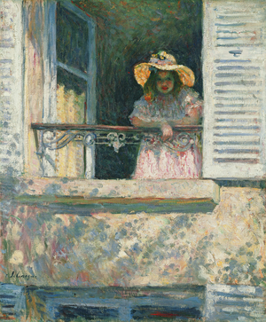 Girl at the Window; Fillette a la Fenetre, c.1903-1904 (oil on canvas)