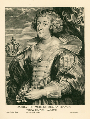 Maria de' Medici, Queen of France (engraving)